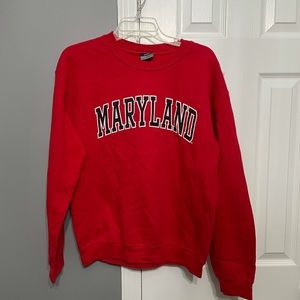 university of maryland crewneck
